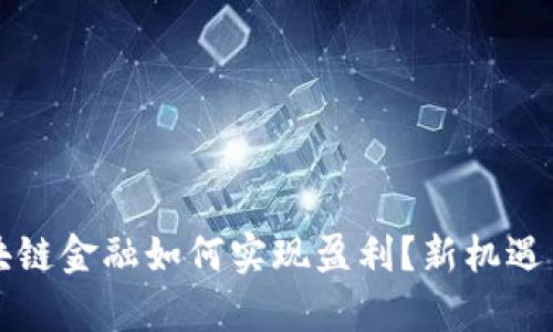 互联网区块链金融如何实现盈利?新机遇与挑战剖析